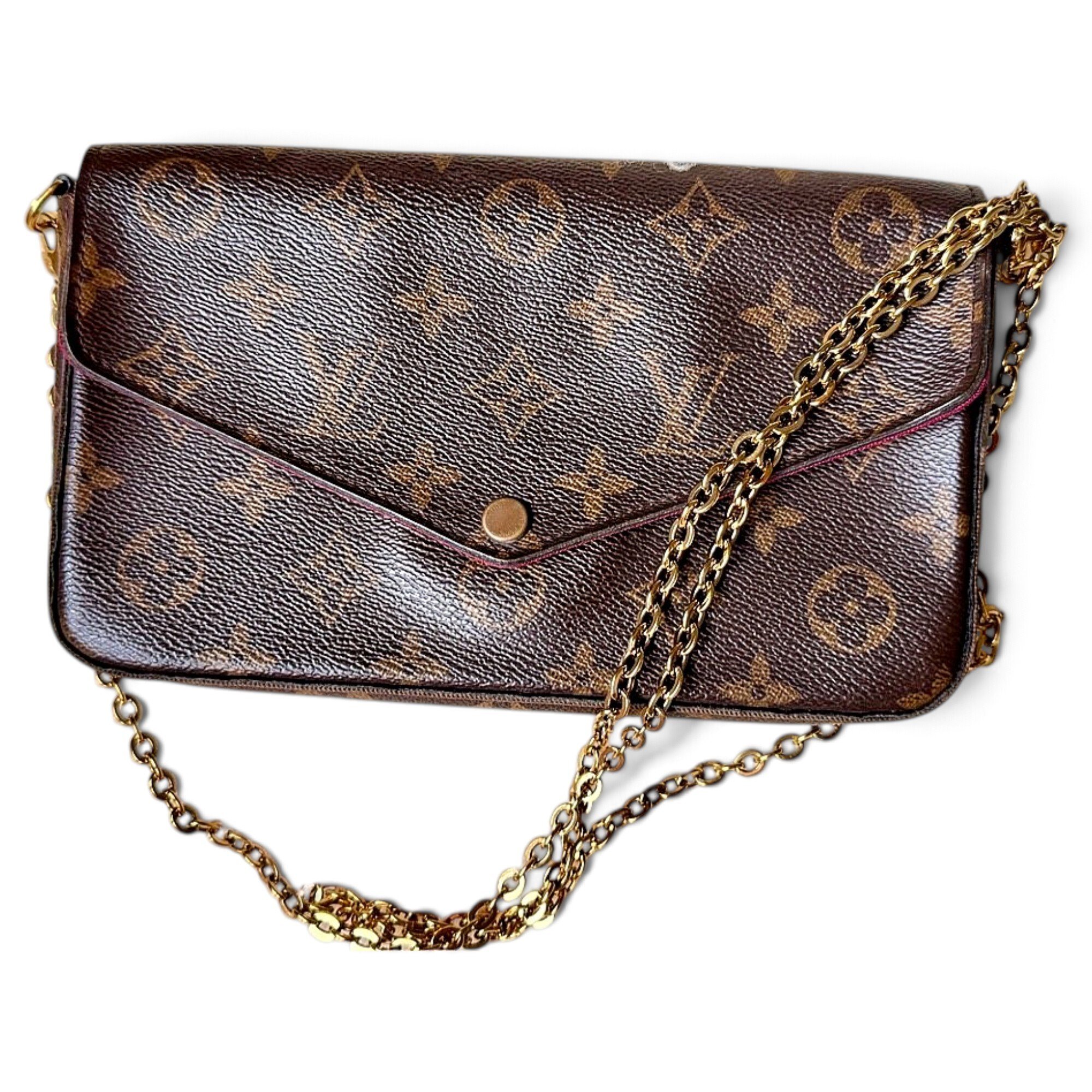 Félicie leather crossbody bag