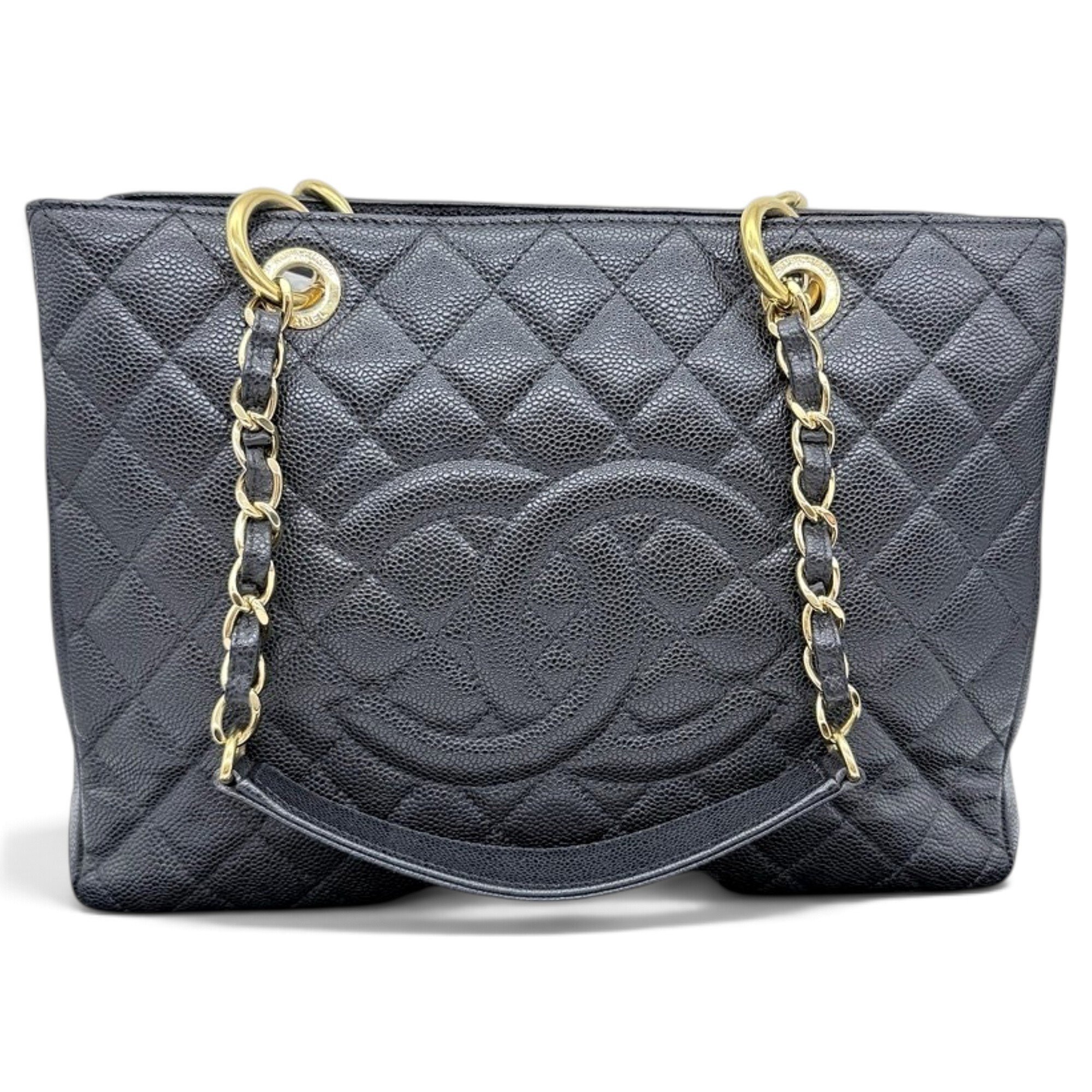 Grand shopping leather tote