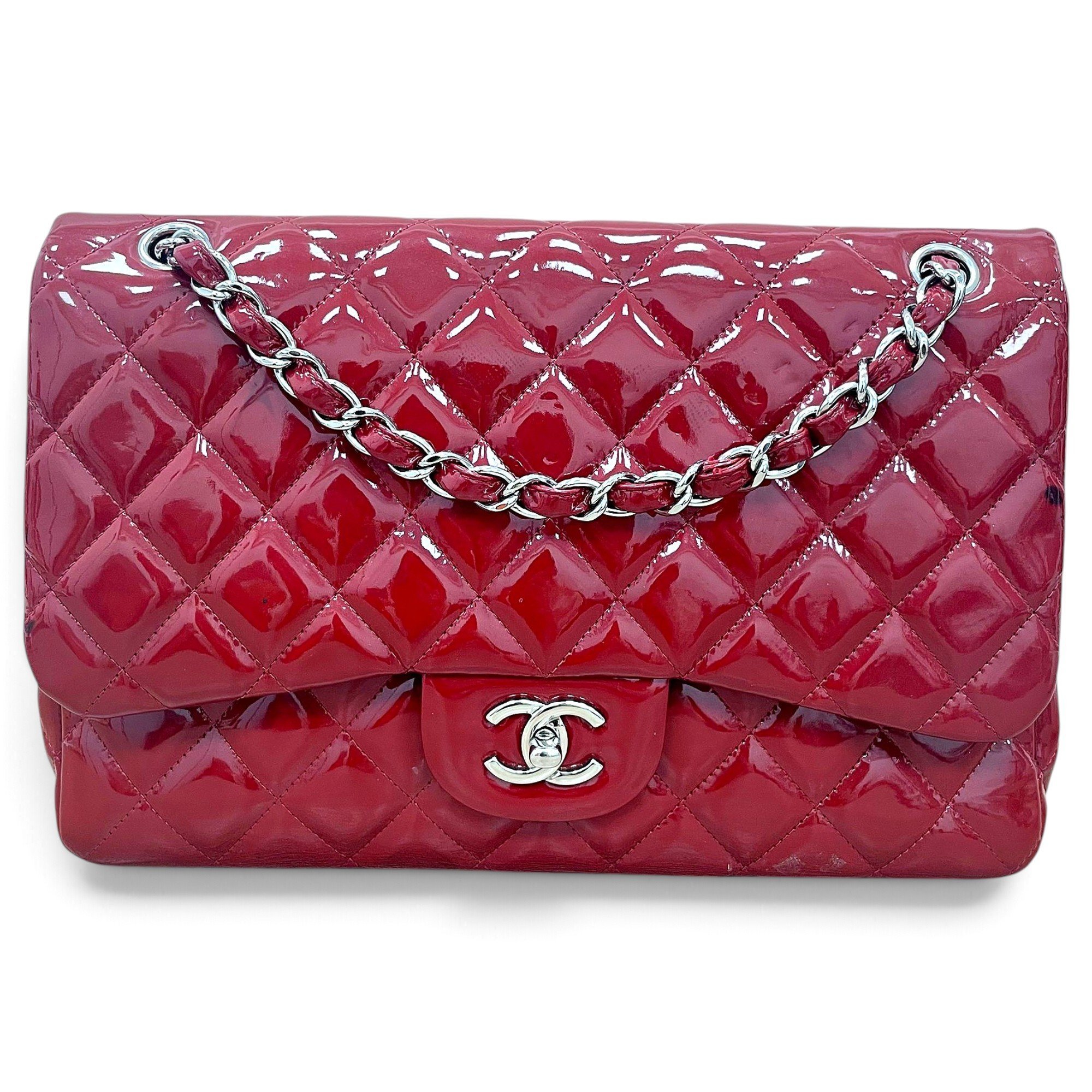 Timeless/Classique patent leather handbag