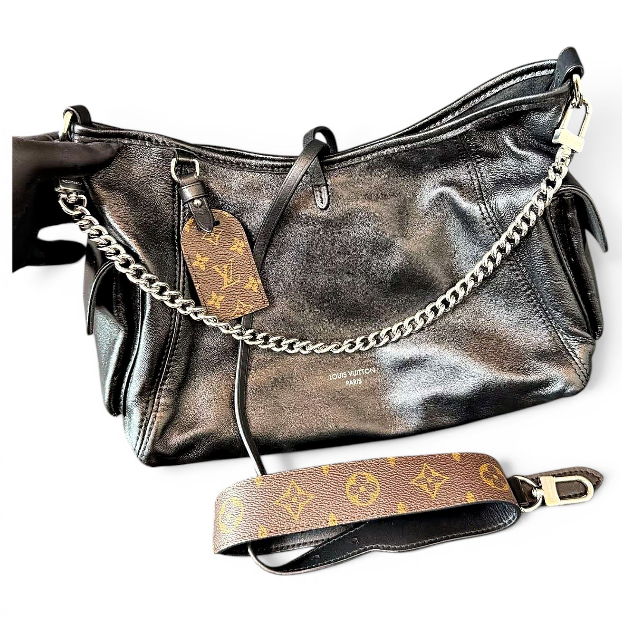 Carry All leather handbag