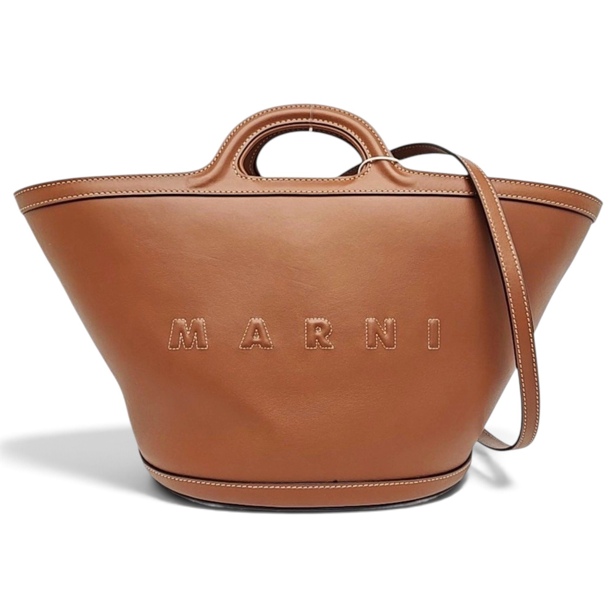 Marni Tropicalia leather crossbody bag