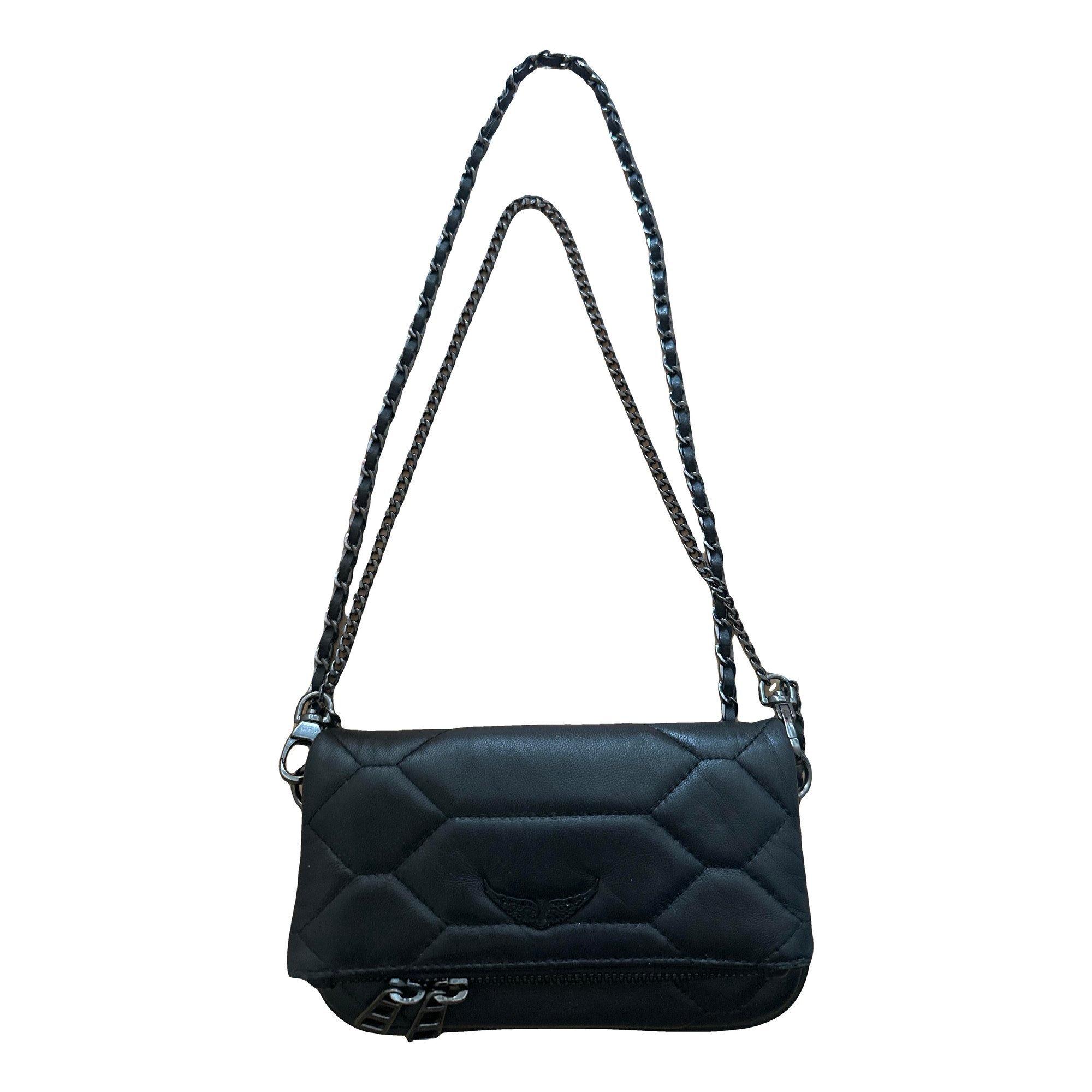 Rock leather handbag