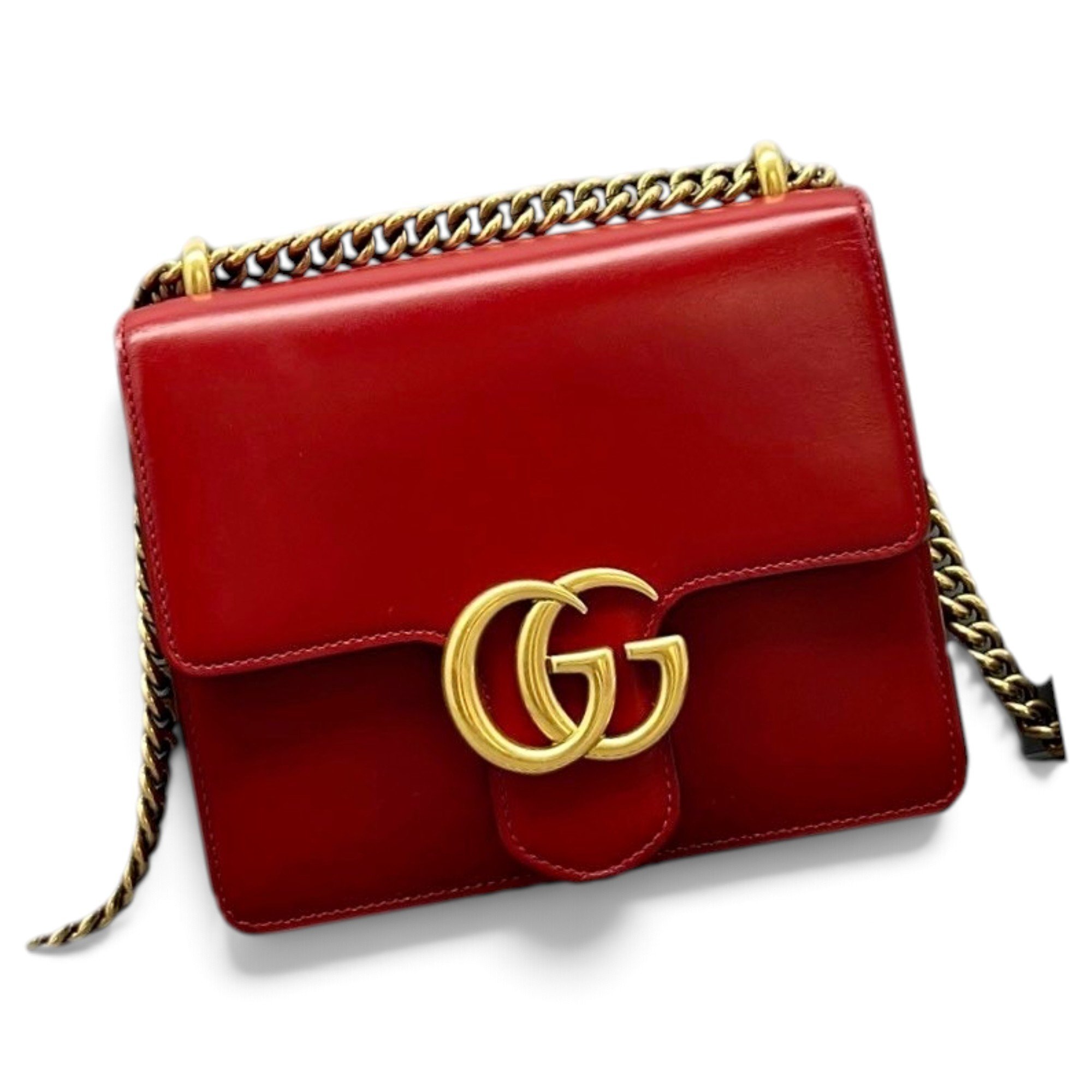 GG Marmont Chain leather handbag