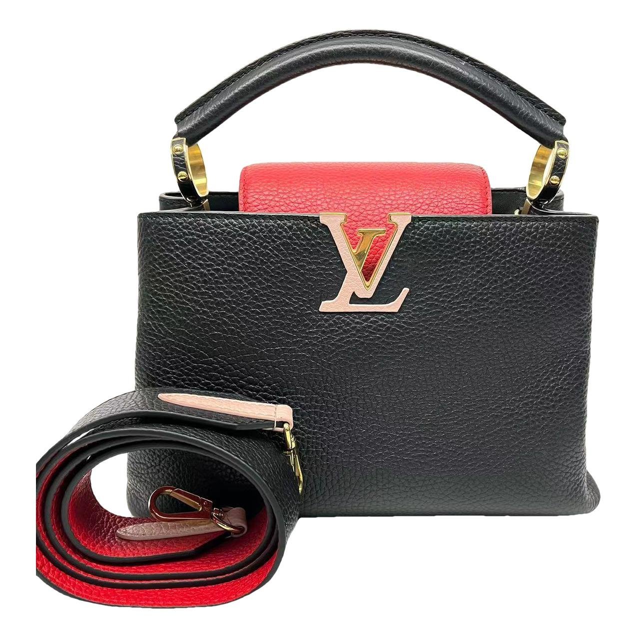 Capucines leather handbag