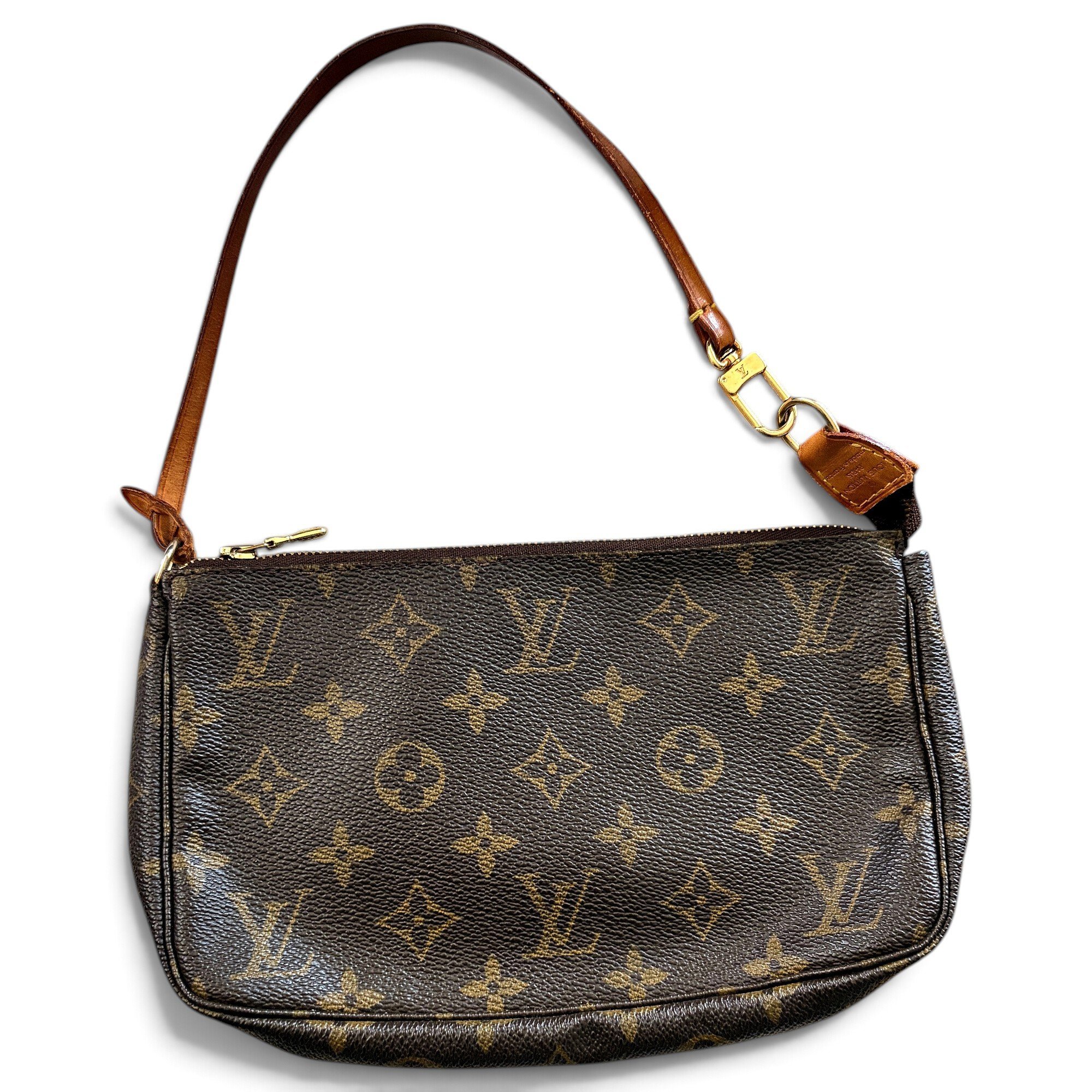 Pochette Accessoire leather handbag