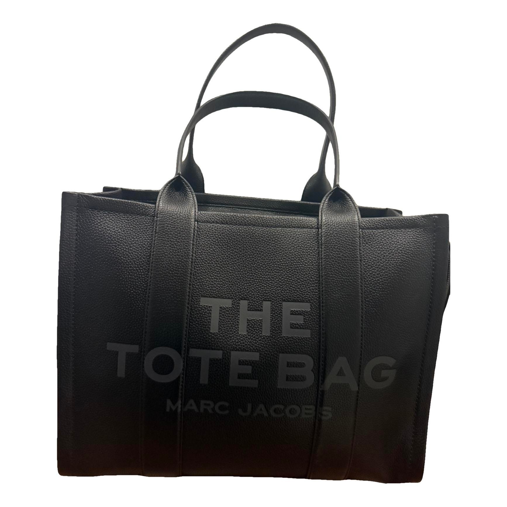 The Tag Tote leather tote