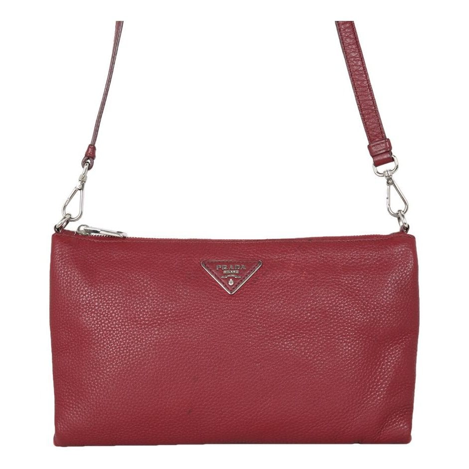 Leather crossbody bag