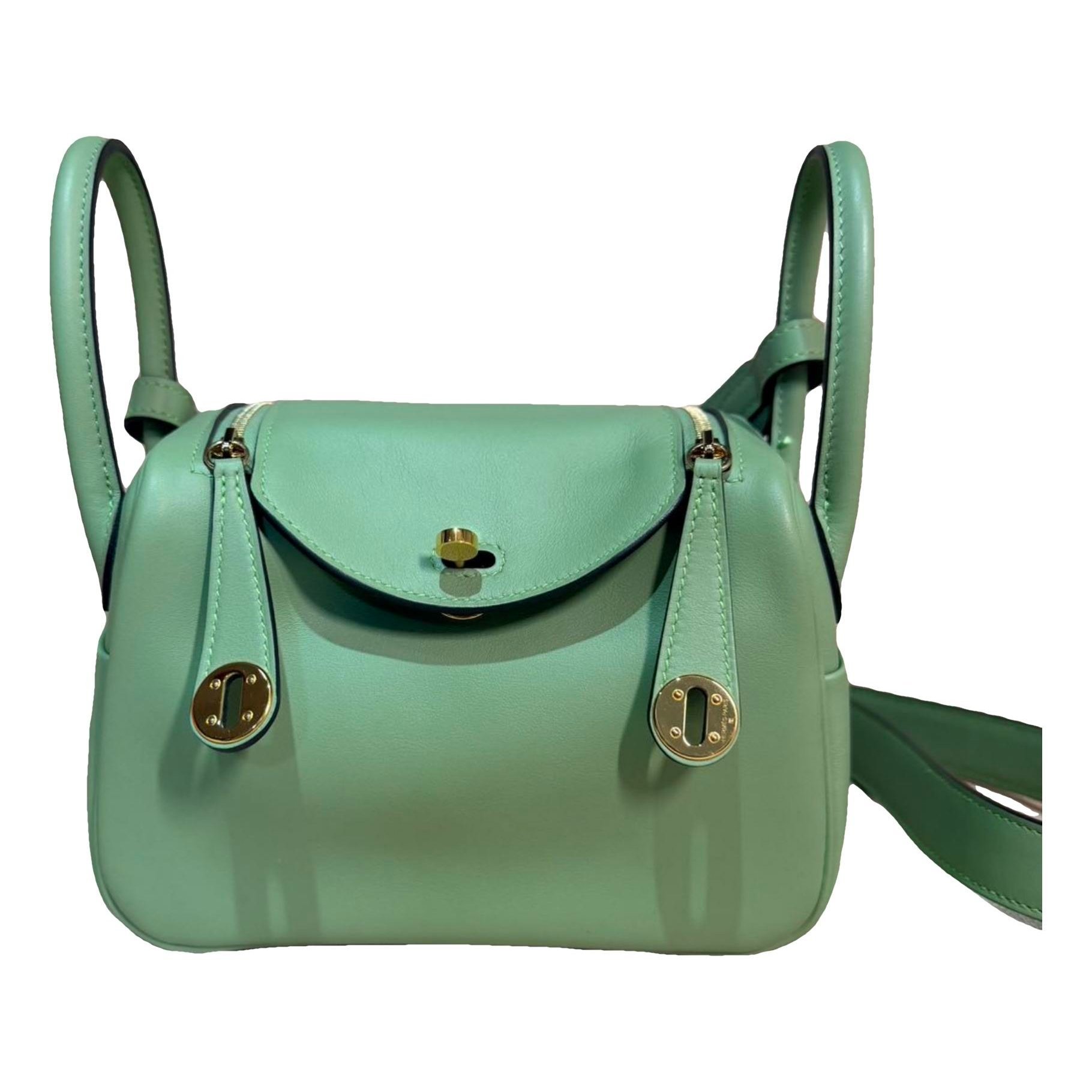 Lindy leather handbag