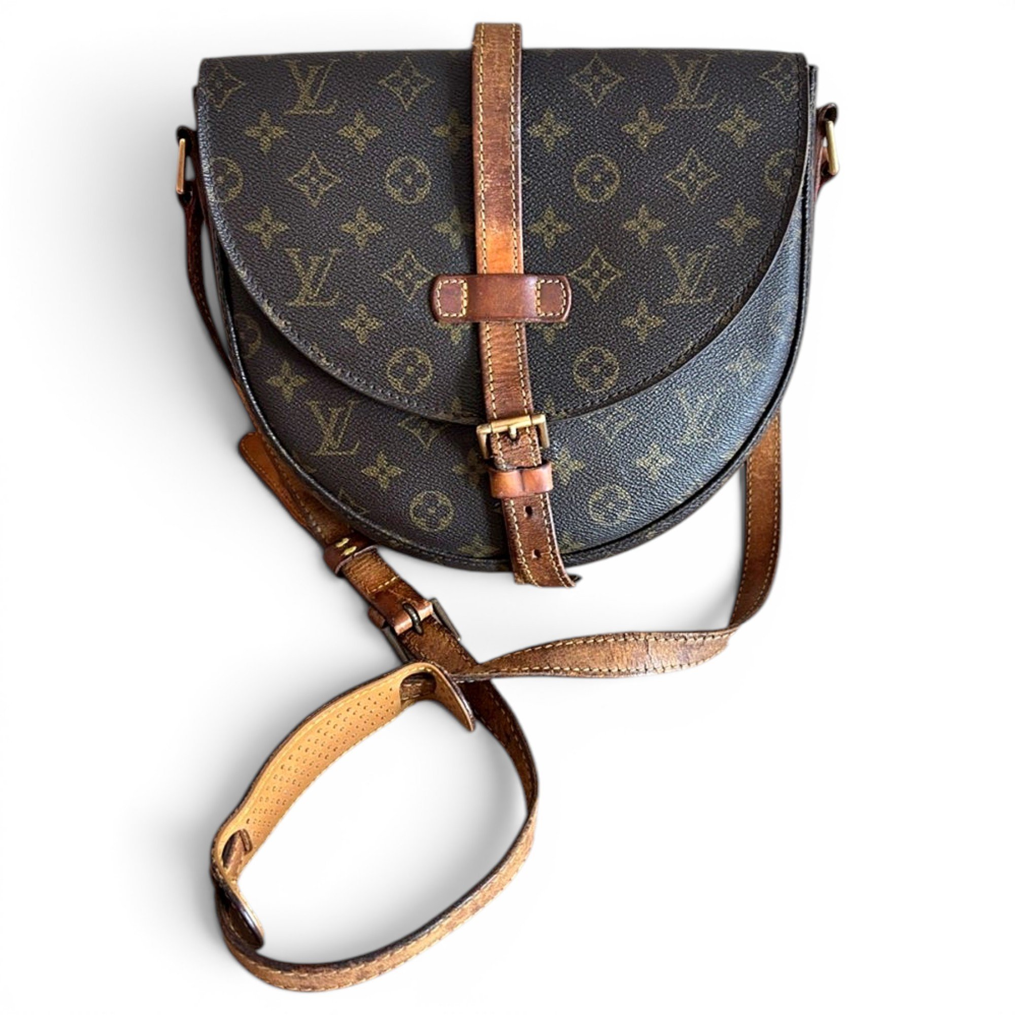 Chantilly leather crossbody bag