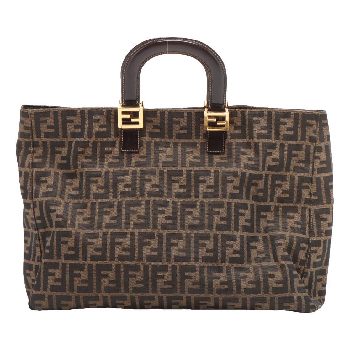 Leather tote
