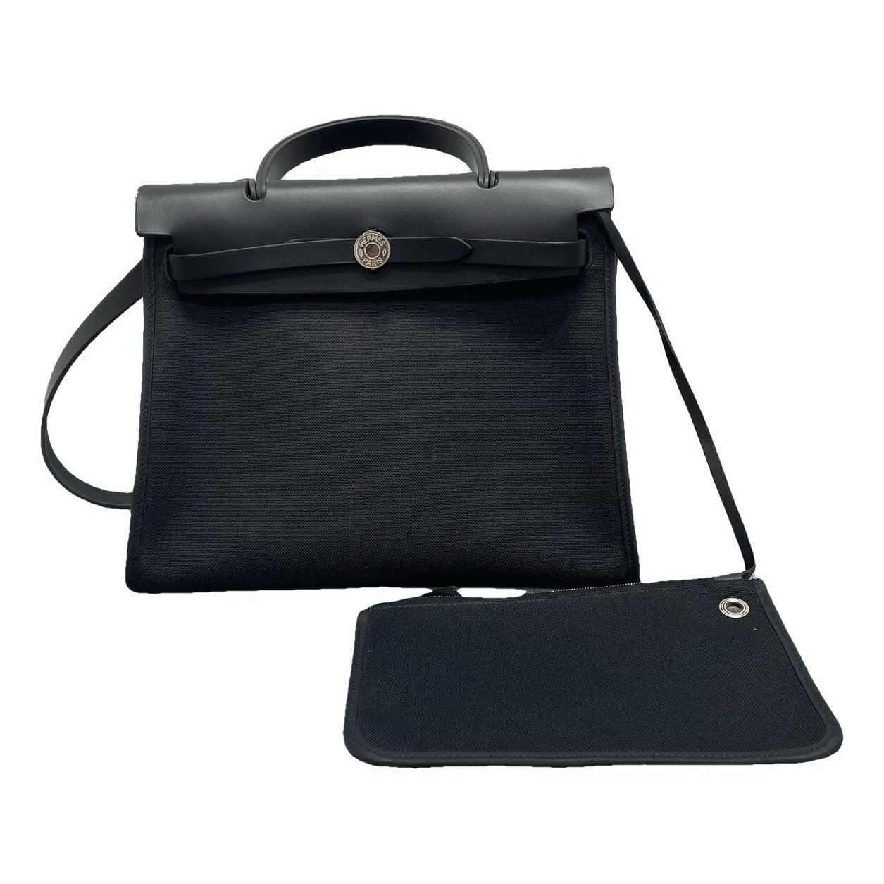 Hermes Herbag Handbag Black