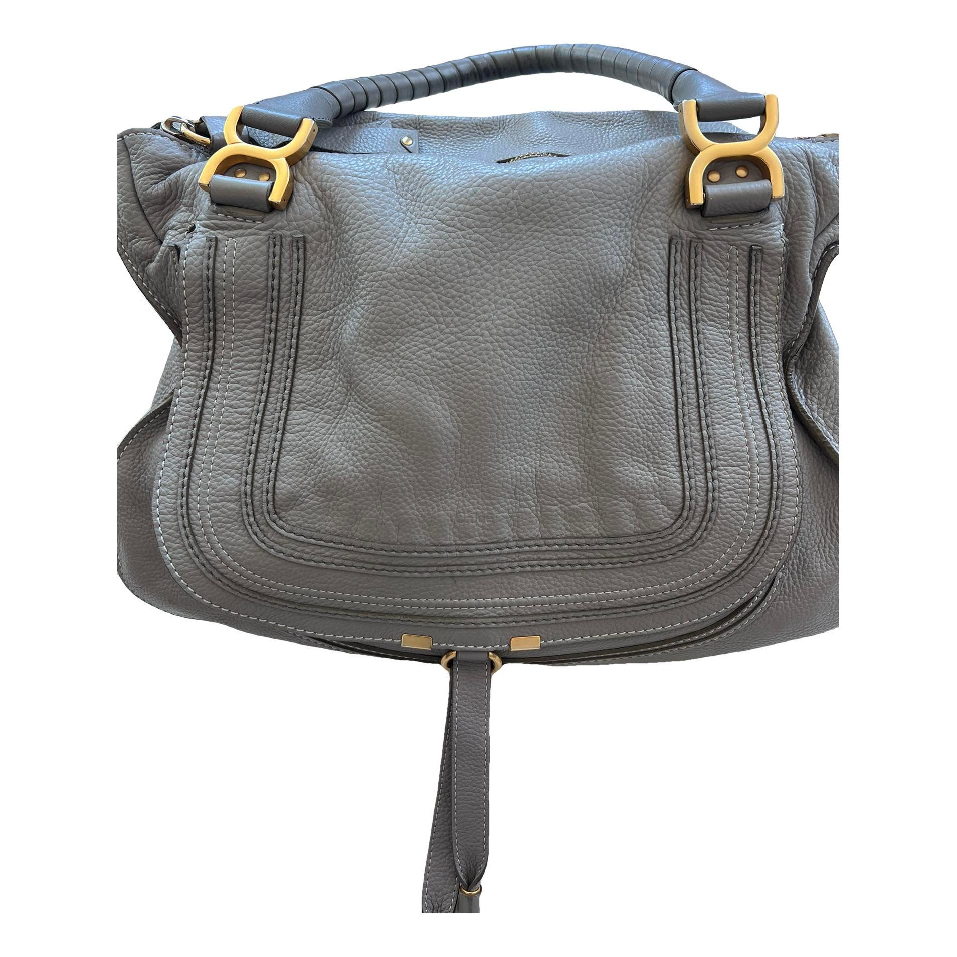 Marcie leather handbag
