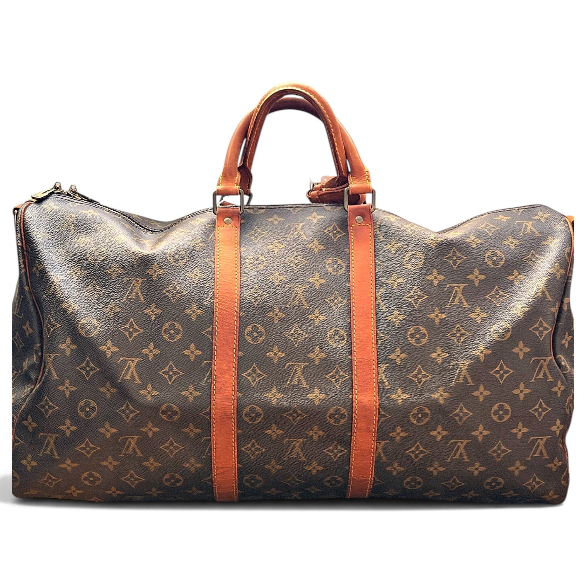 Keepall leather 48h bag