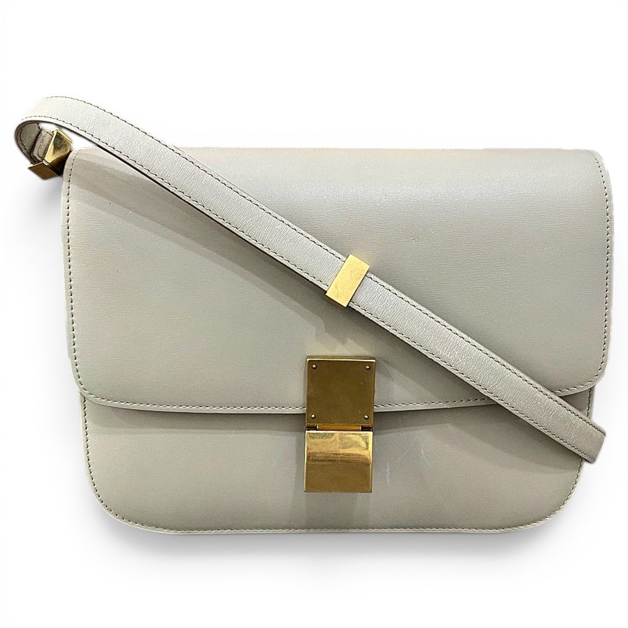 Classic leather handbag