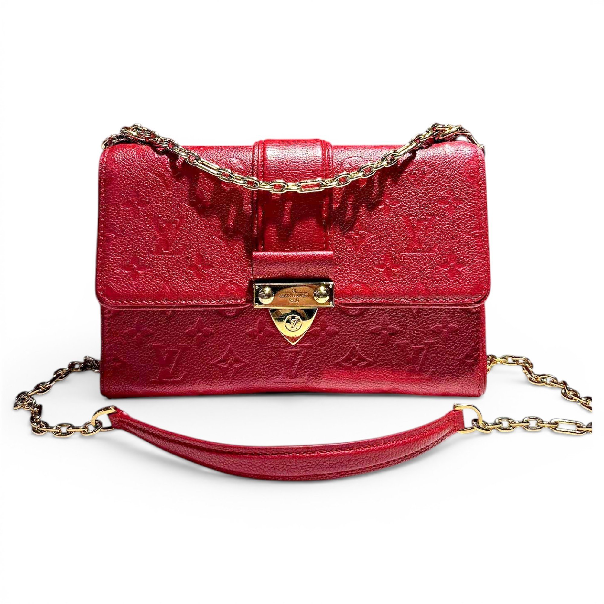 Saint Sulpice leather handbag