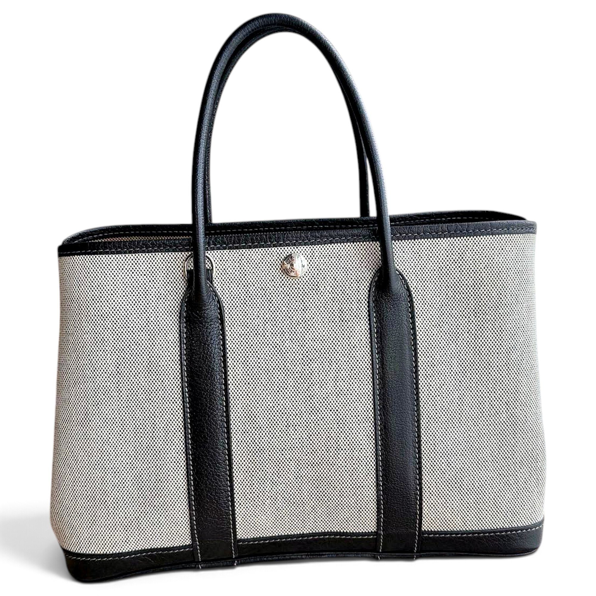 Garden Party leather handbag
