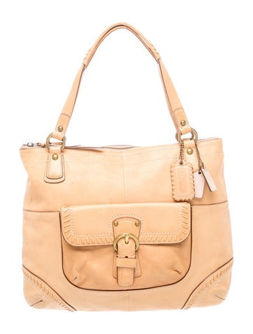 Coach Leather Shoulder Bag