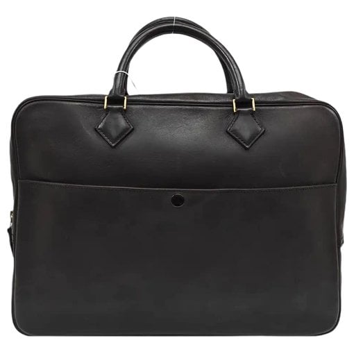 Plume leather handbag