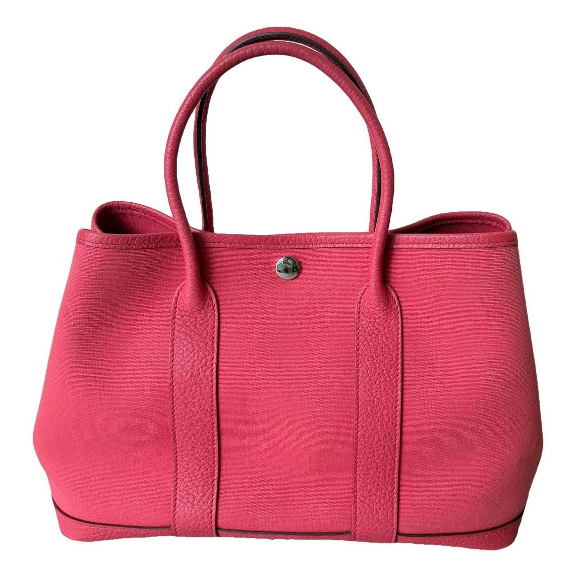 Garden Party leather handbag