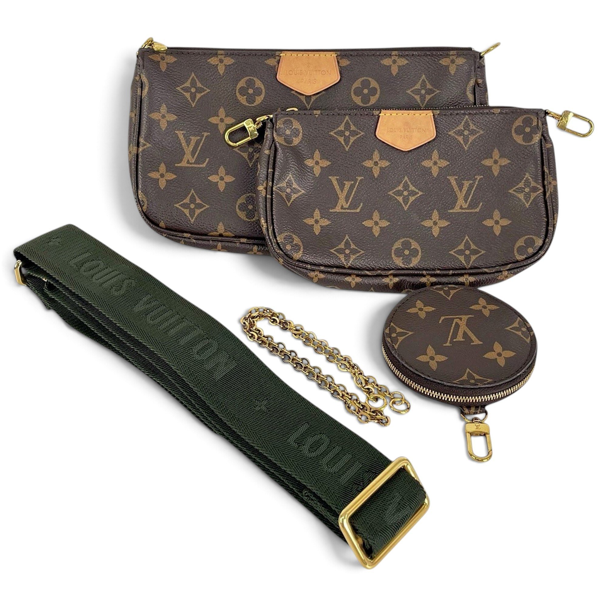 Multi Pochette Accessoires leather handbag