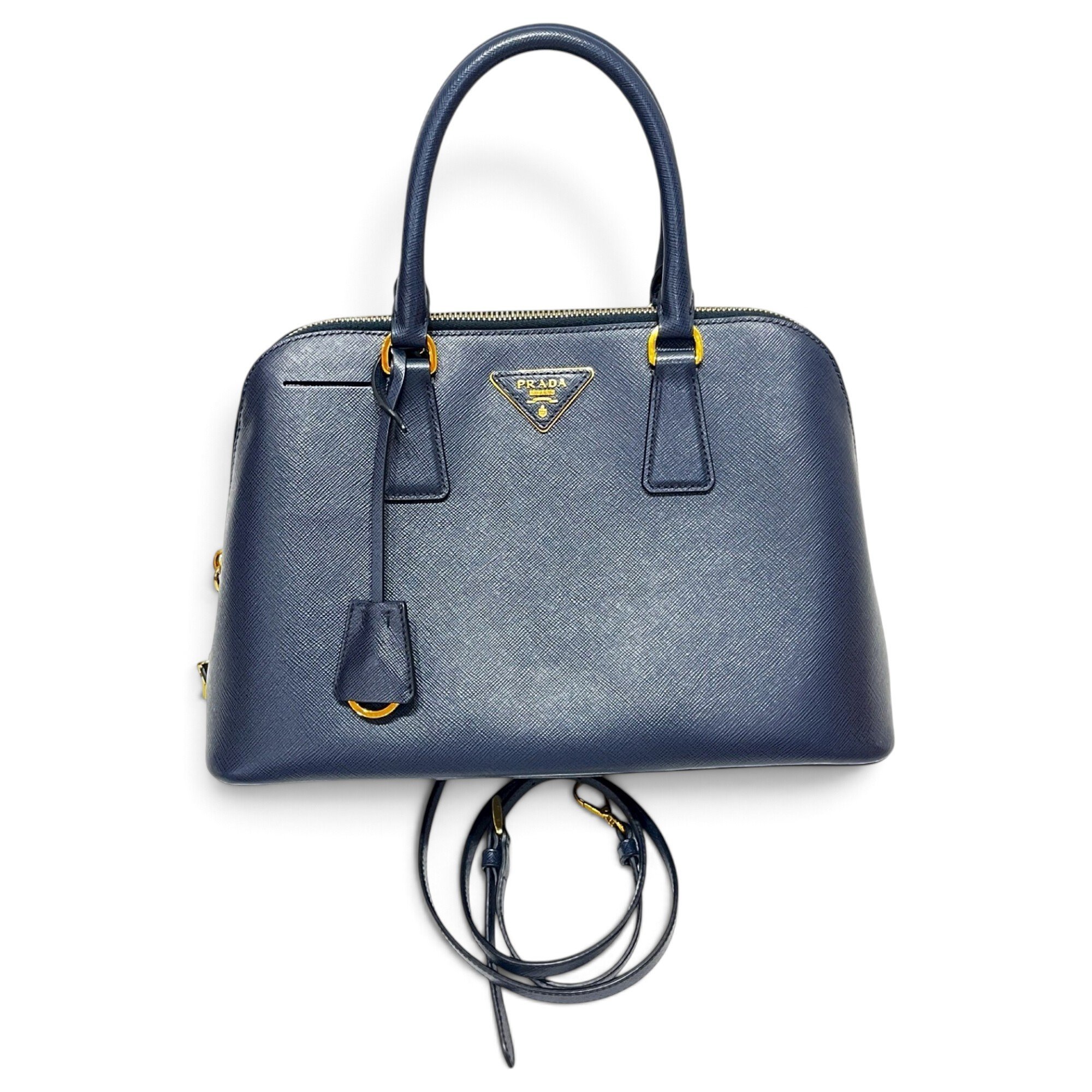 Promenade leather satchel