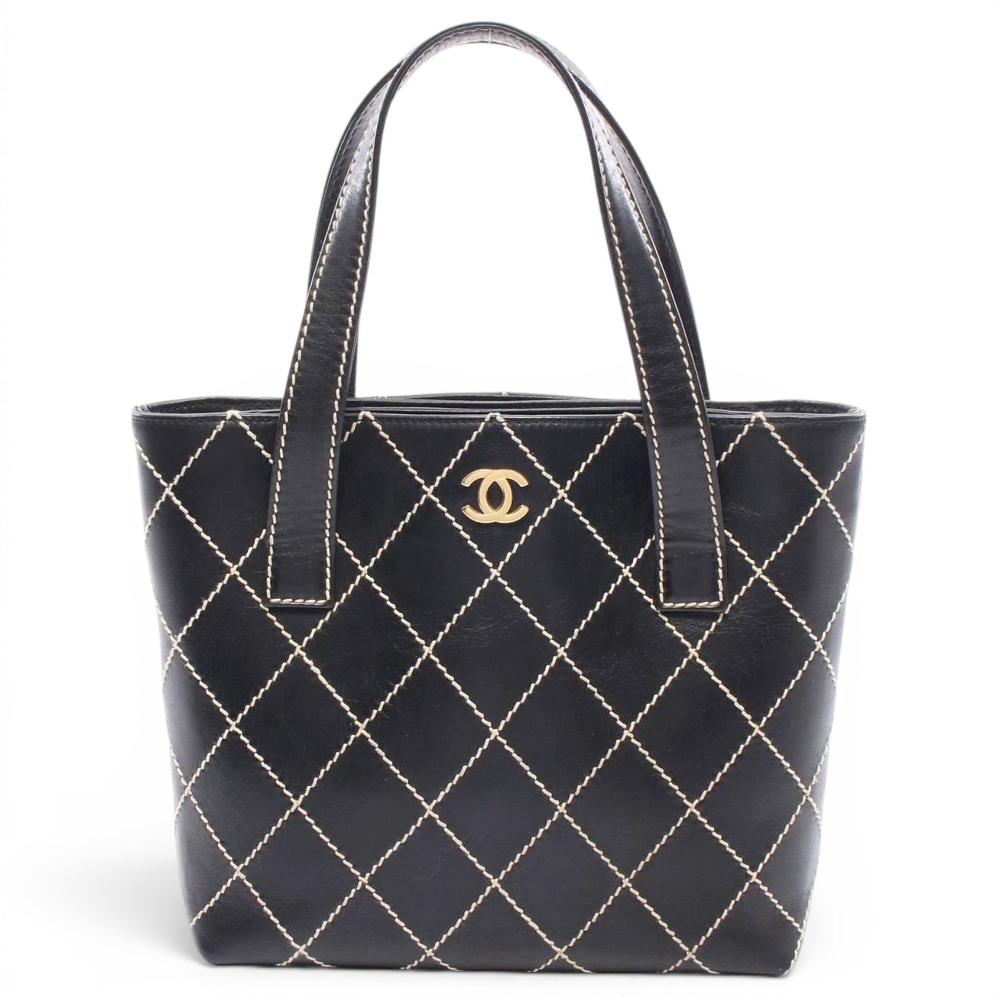 Wild Stitch leather tote