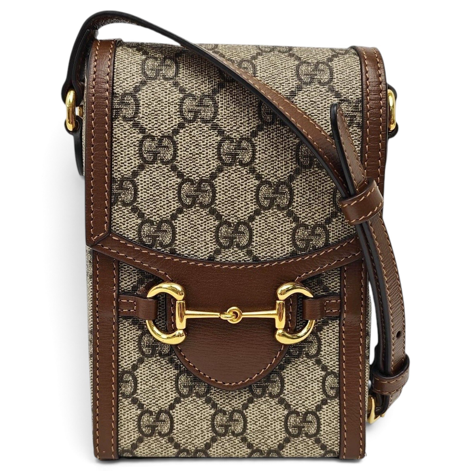 Handle Horsebit 1955 leather handbag
