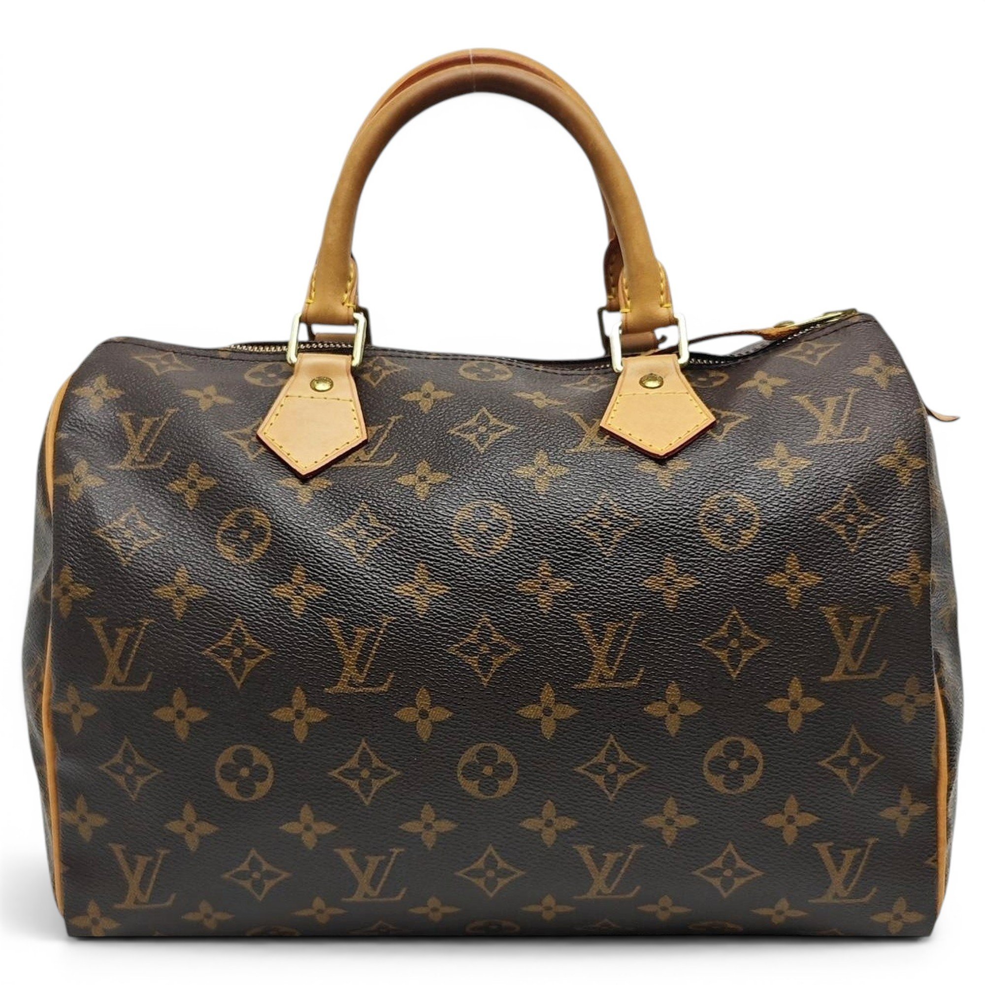 Nano Speedy / Mini HL leather handbag