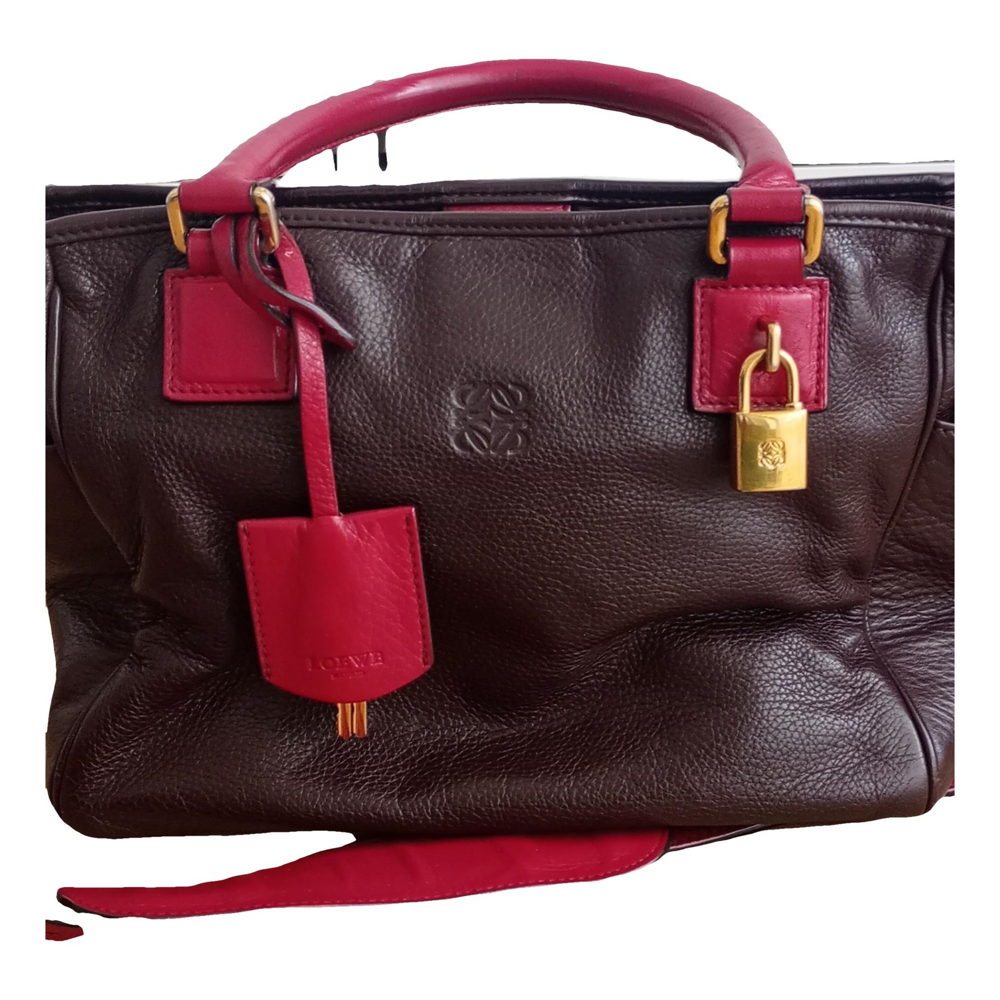 Amazona leather handbag
