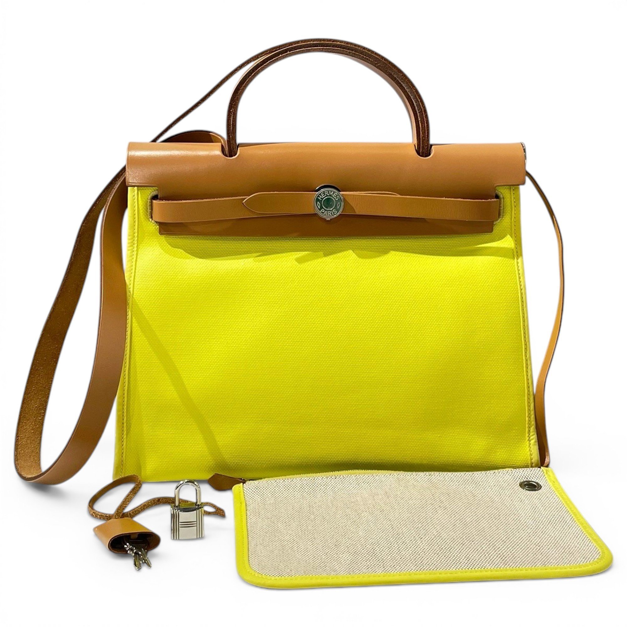 Herbag leather handbag