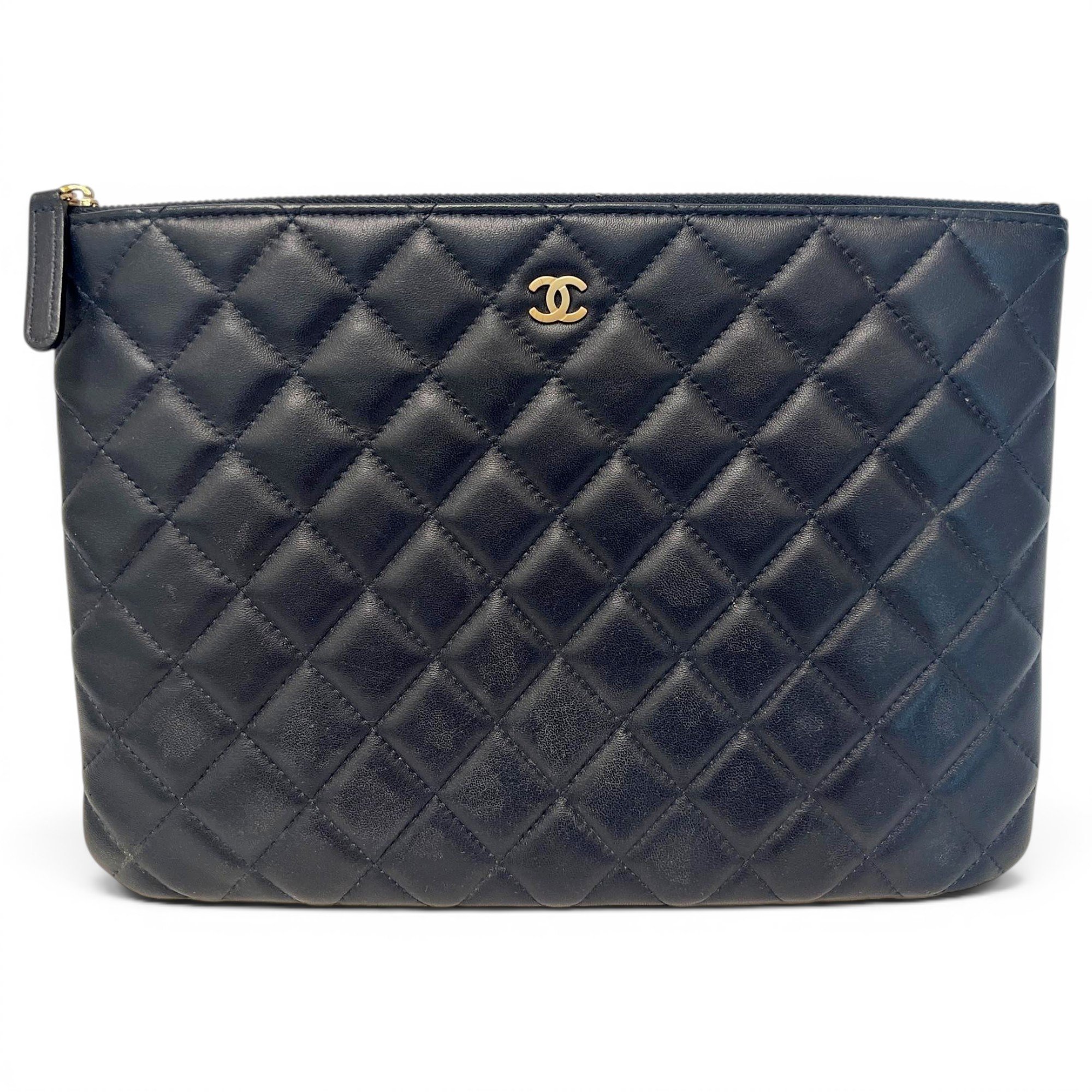 Timeless/Classique leather clutch bag