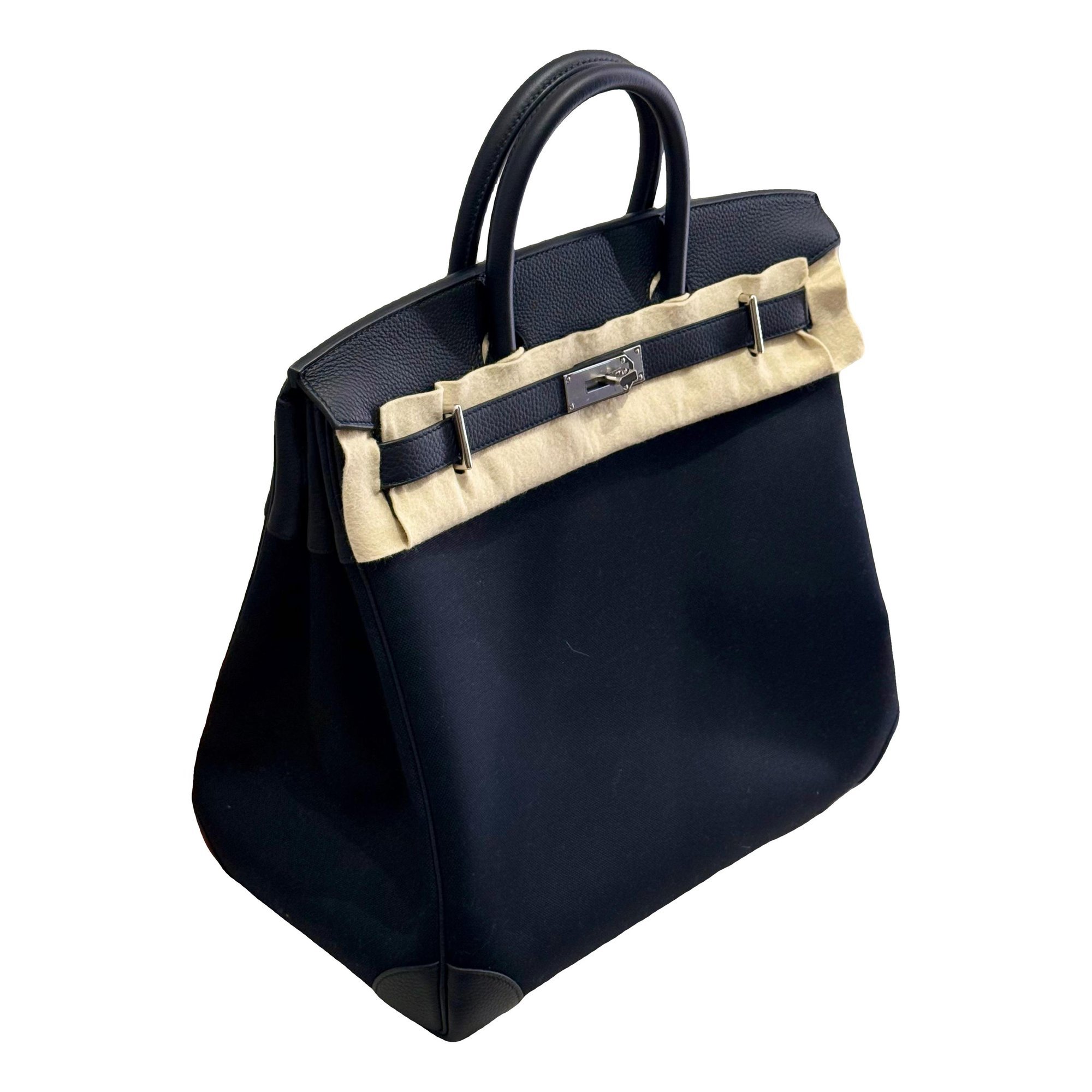 Haut à Courroies leather handbag