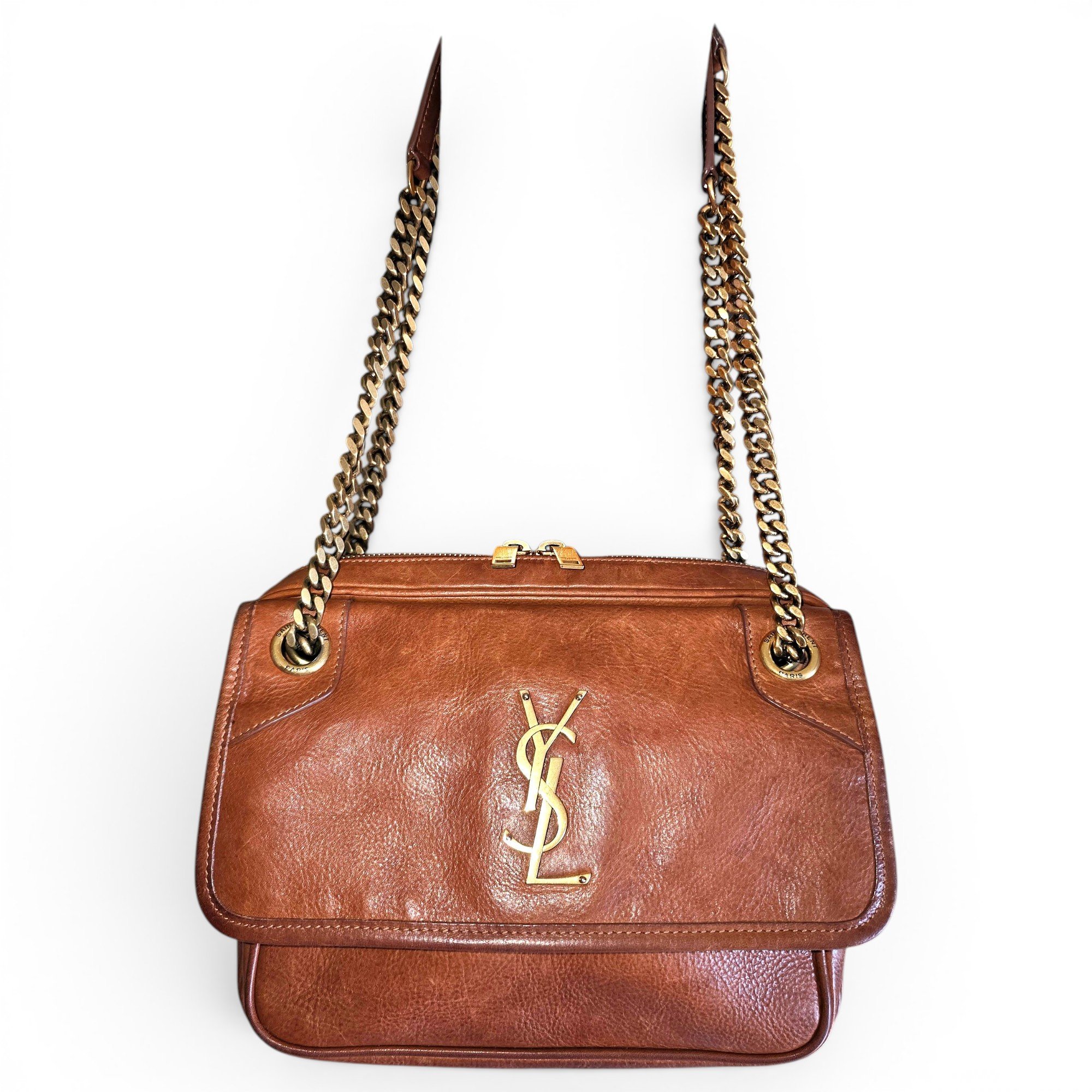 Leather crossbody bag