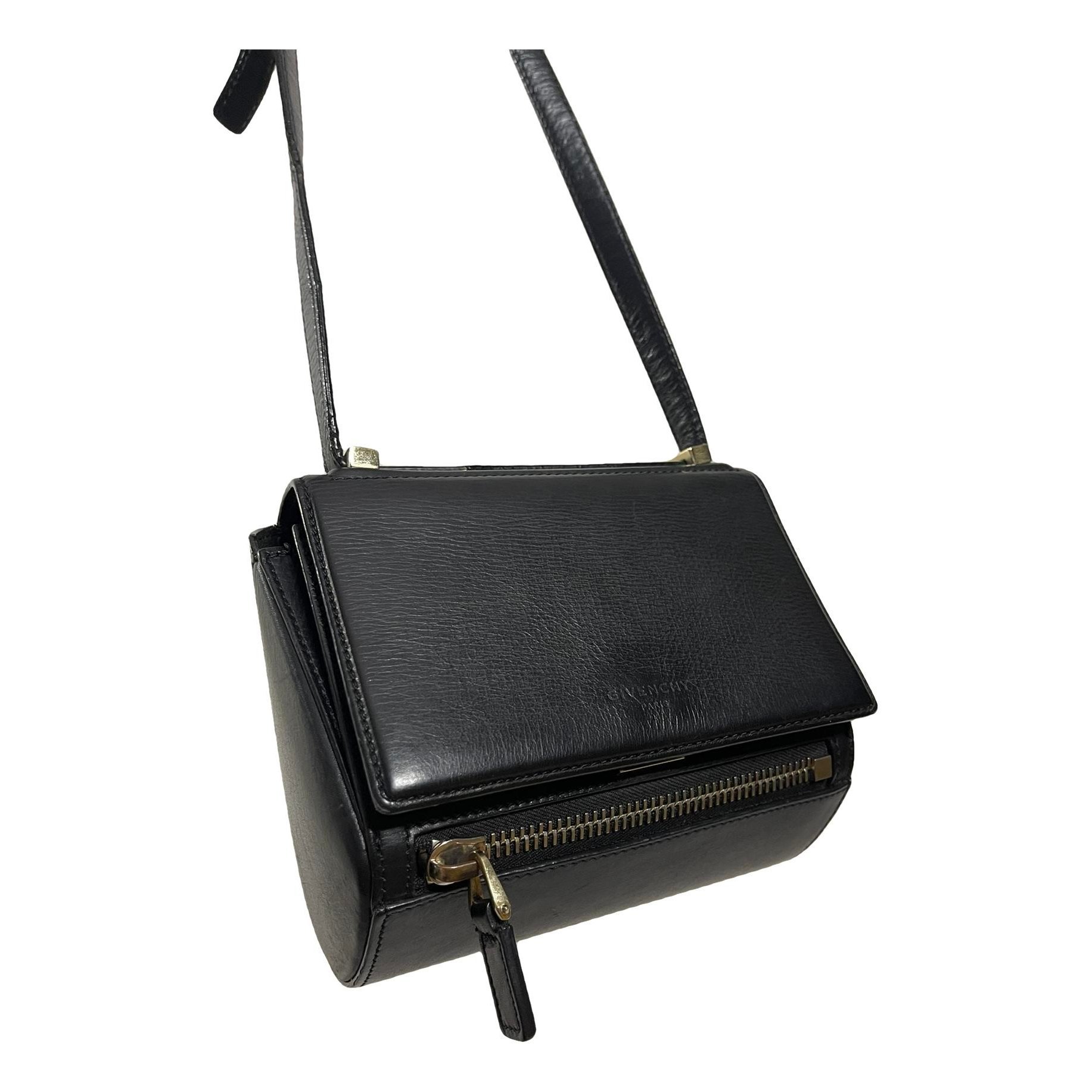Pandora Box leather crossbody bag