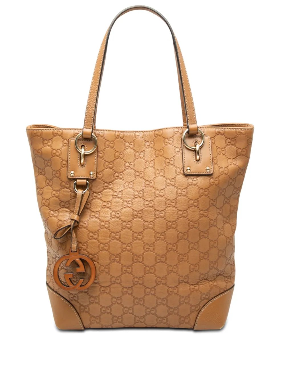 2000-2015 Medium Guccissima GG Charm tote bag