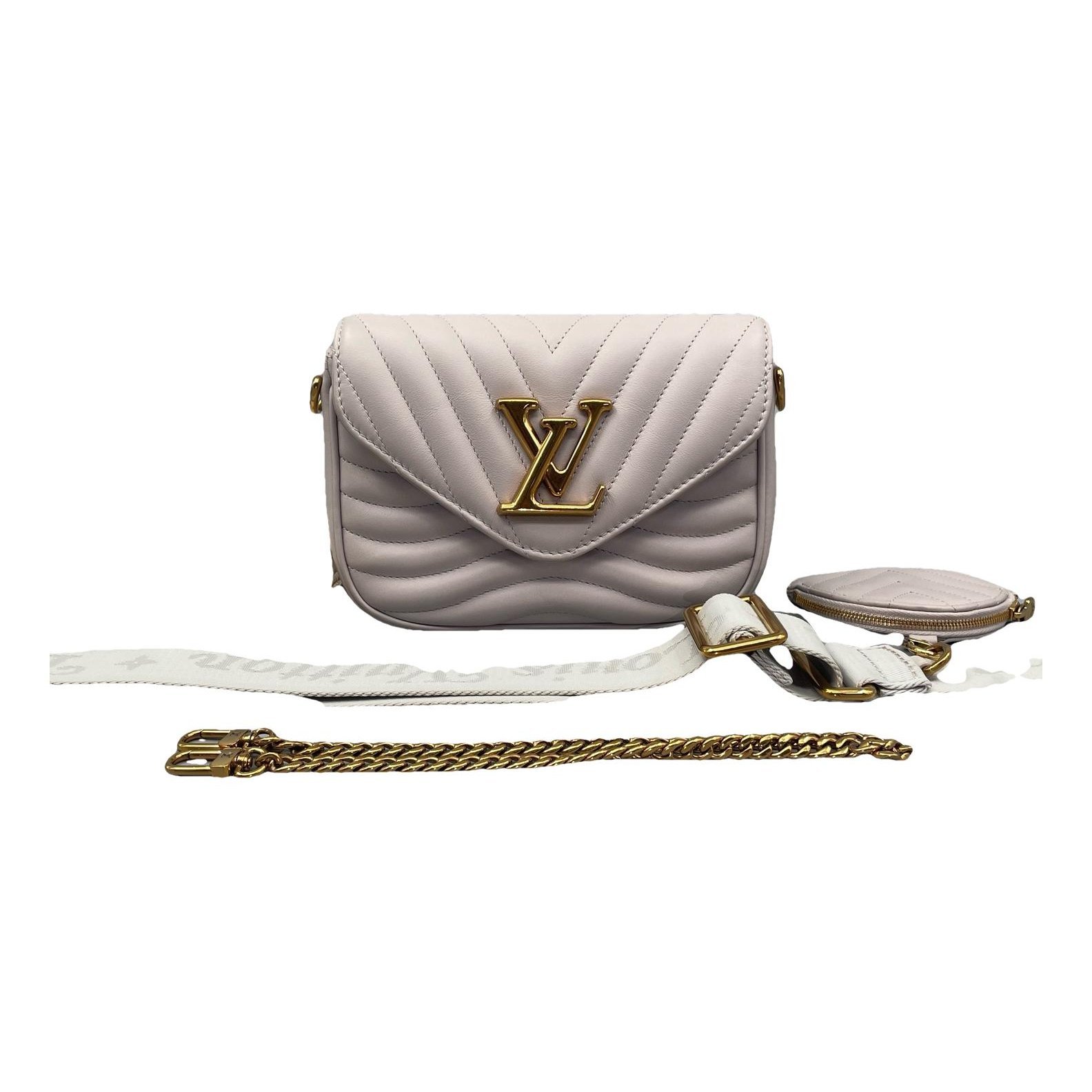 Multi-Pochette New Wave leather crossbody bag