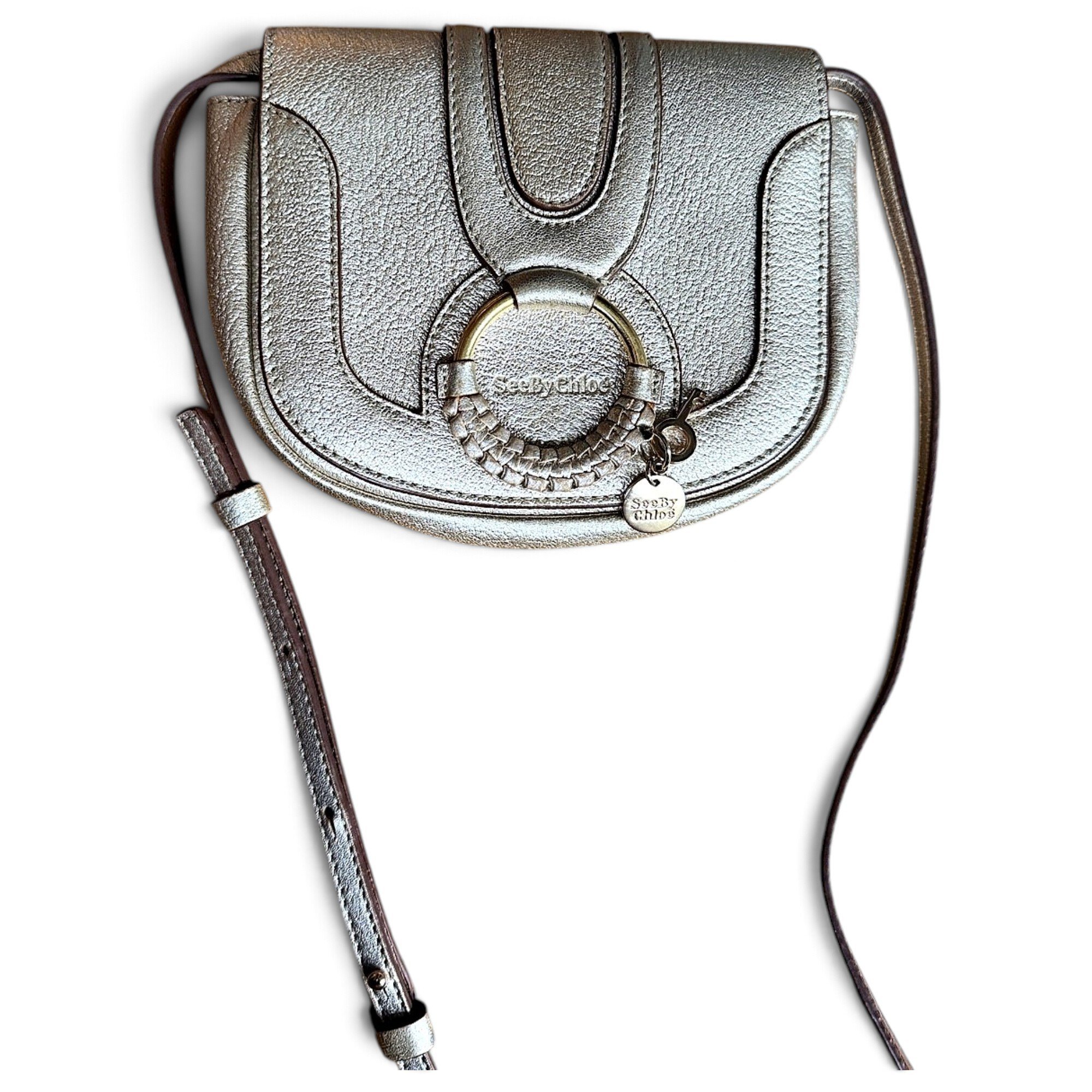 Leather crossbody bag