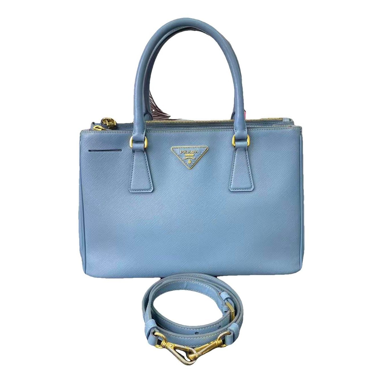 Galleria leather handbag