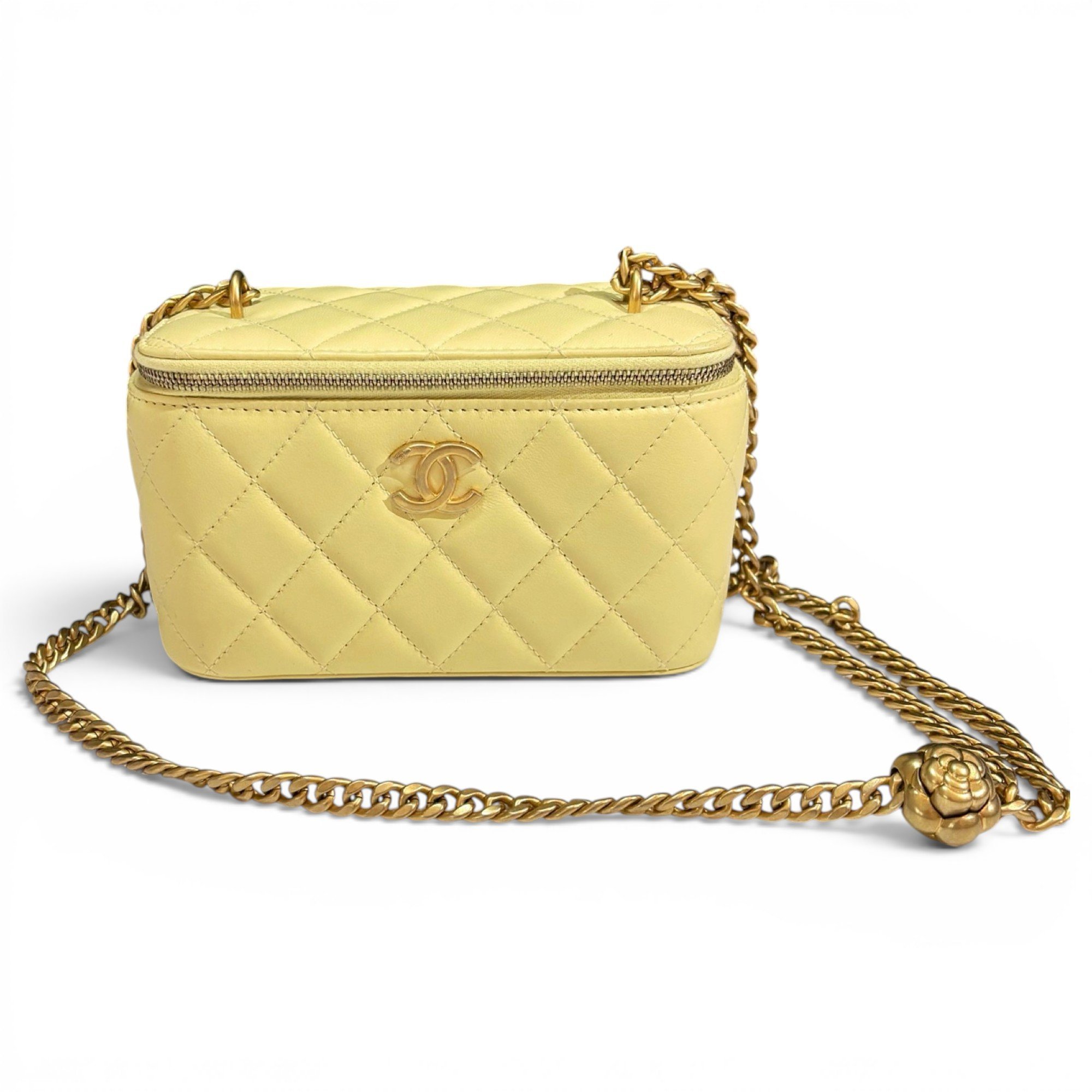 Vanity leather bag