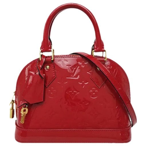 Alma BB patent leather handbag