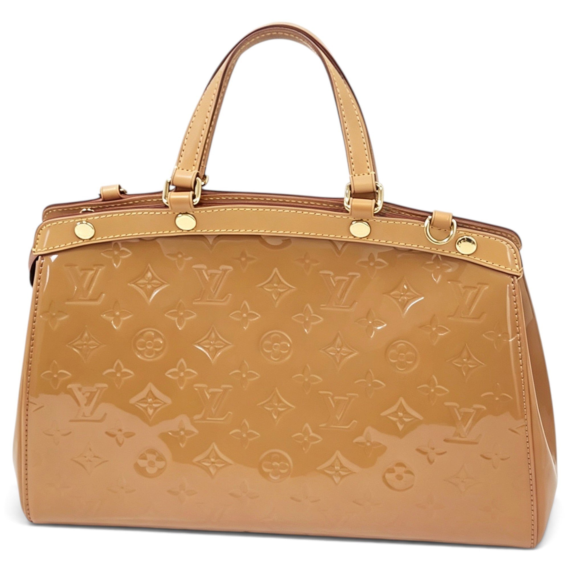 Bréa patent leather tote