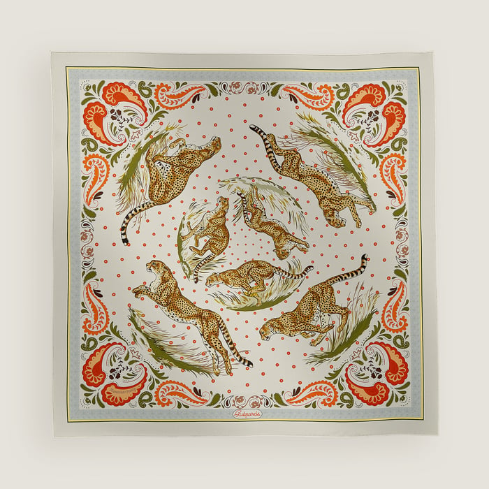 Guepards Bandana Double Face Scarf 90