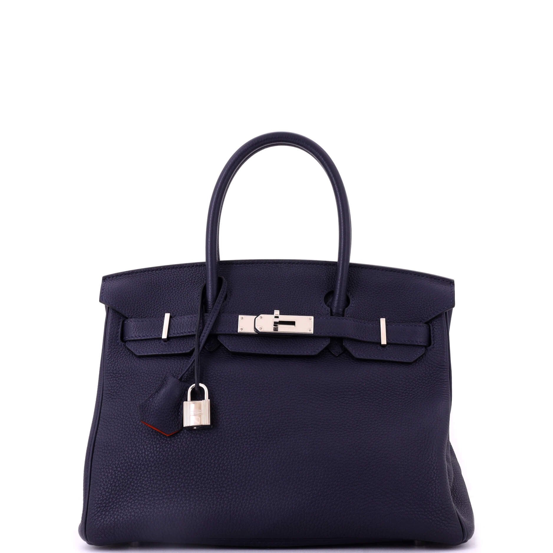 Hermes Birkin Handbag Verso Togo with Palladium Hardware 30