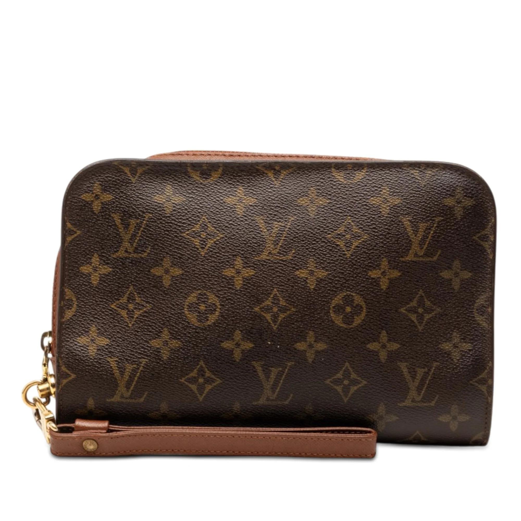 Orsay leather clutch bag
