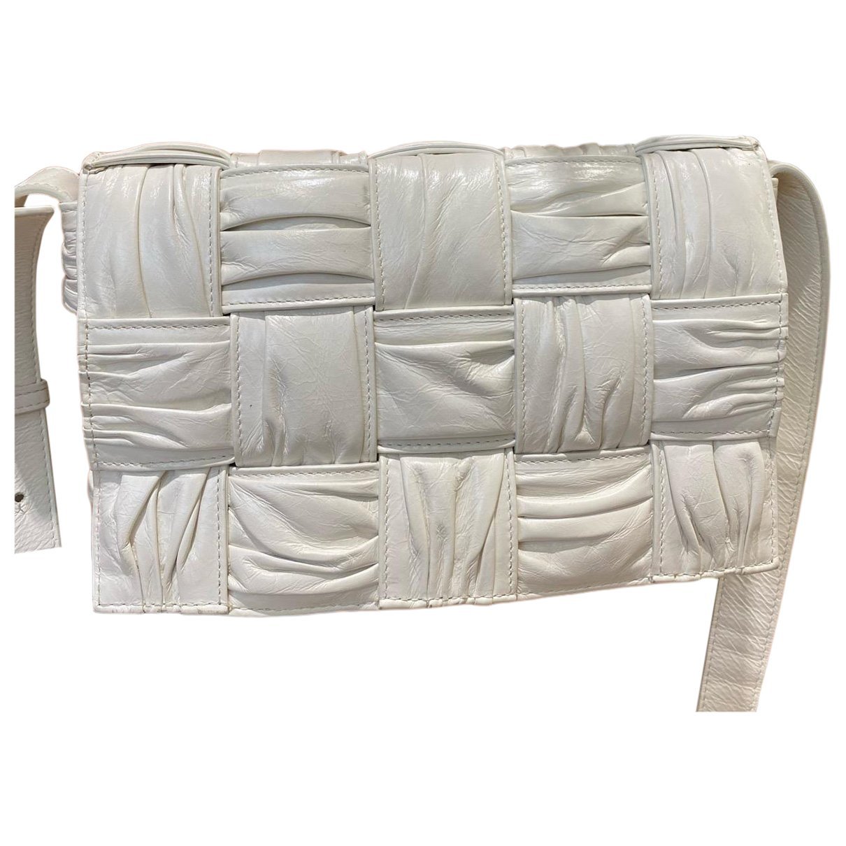Cassette leather crossbody bag