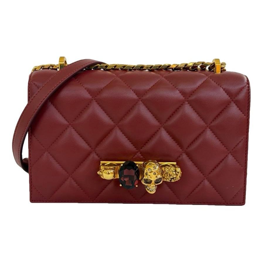 Knuckle leather bag
