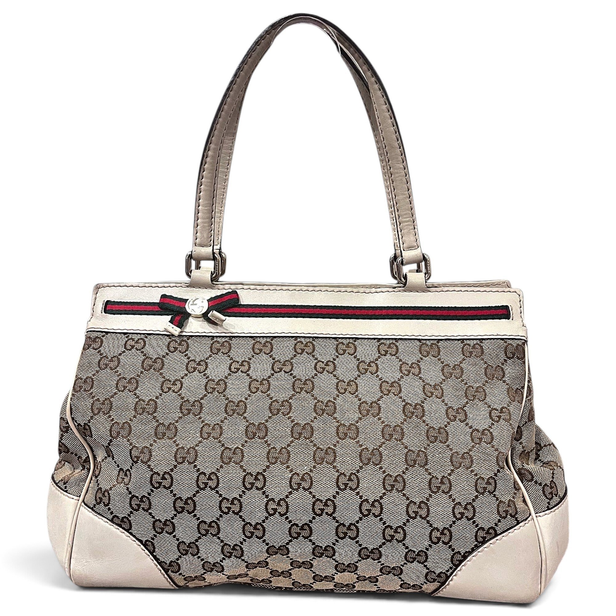 Leather tote