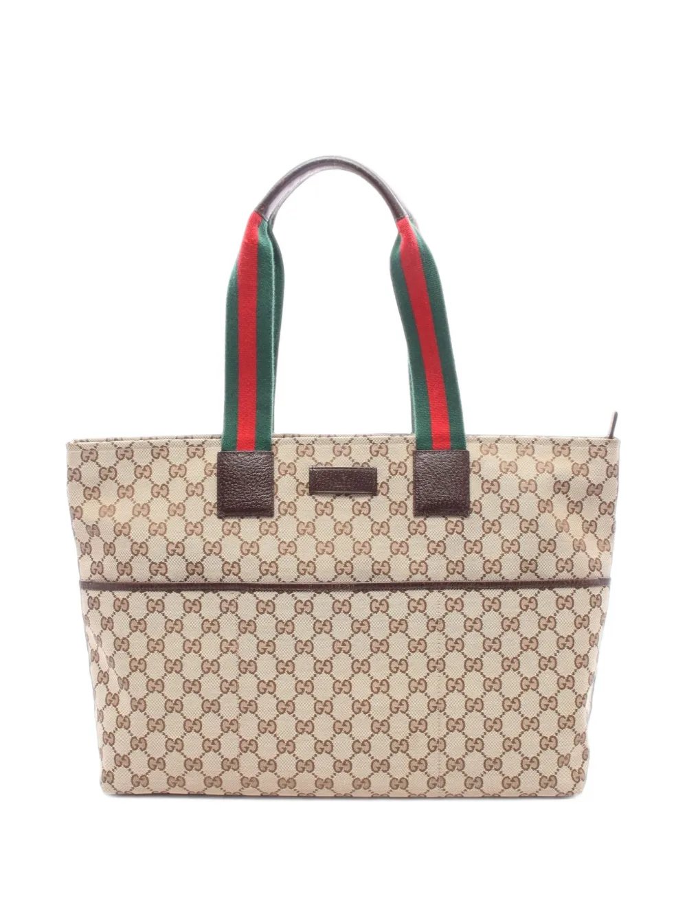 2000s Webbing GG Supreme tote bag