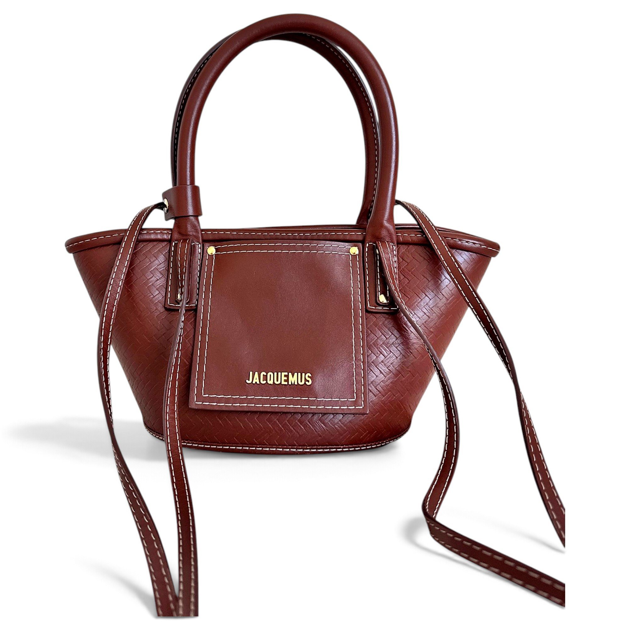 Leather handbag