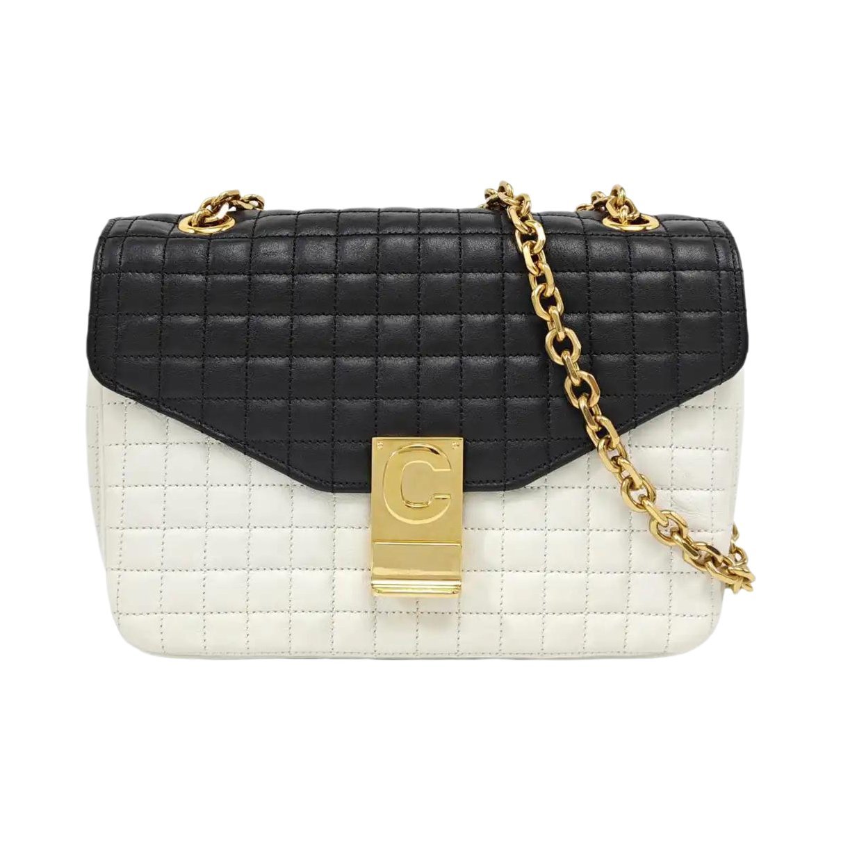 Black Belt leather crossbody bag